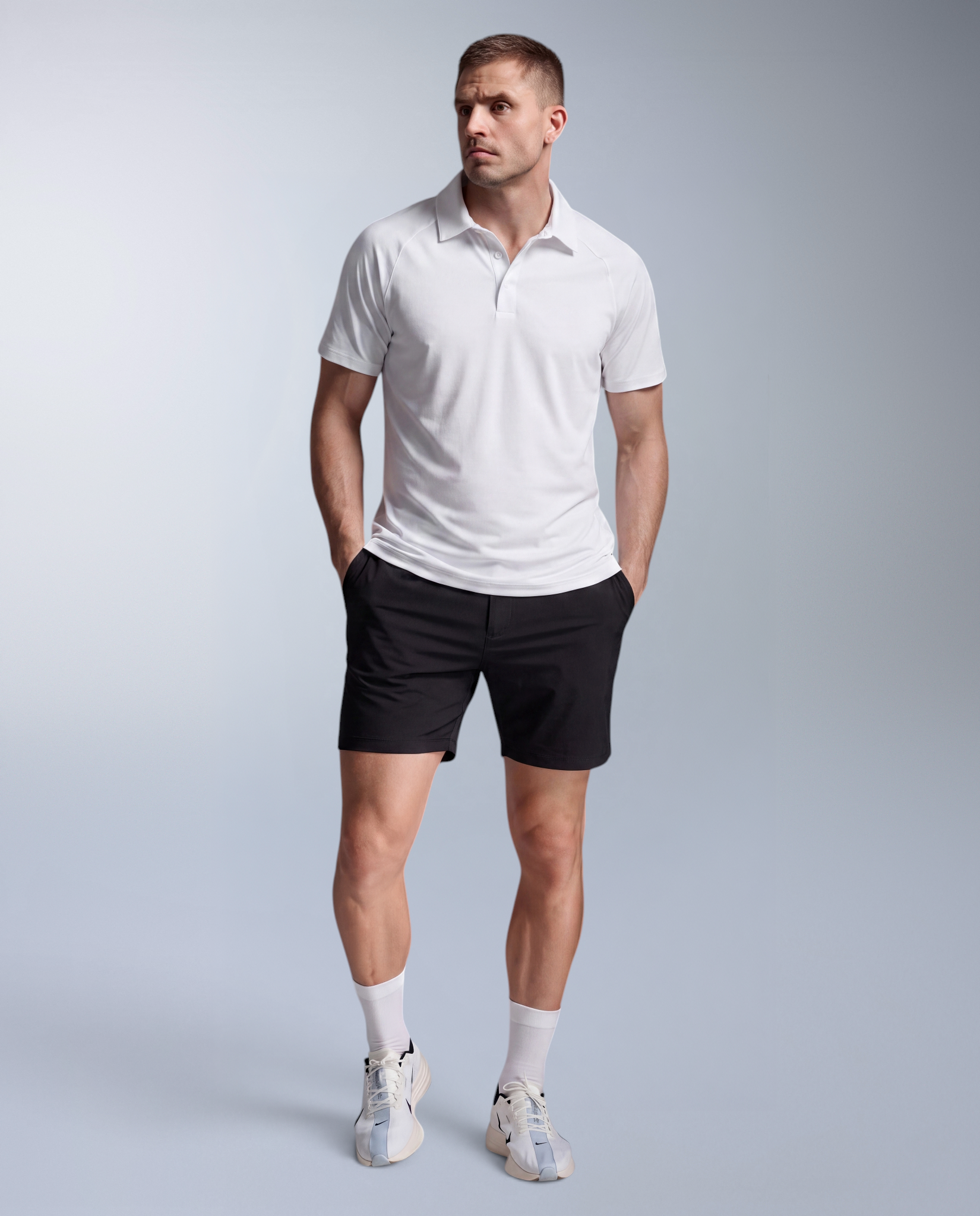 2xu-signature-hybrid-shorts-pantaloncini-ibridi-neri-regular-fit image 2
