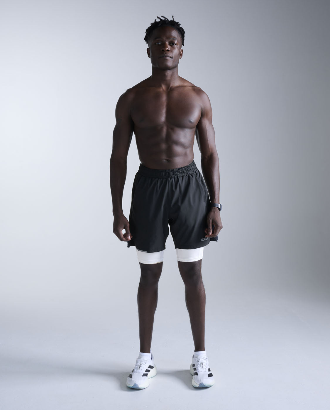 2xu-base-layer-compression-shorts-pantaloncini-compressione-bianchi image 4