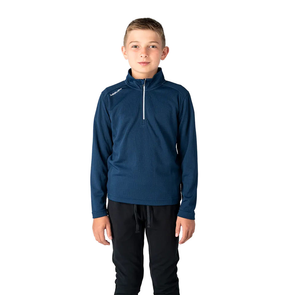 bauer-team-perf-felpa-quarter-zip-youth image 1