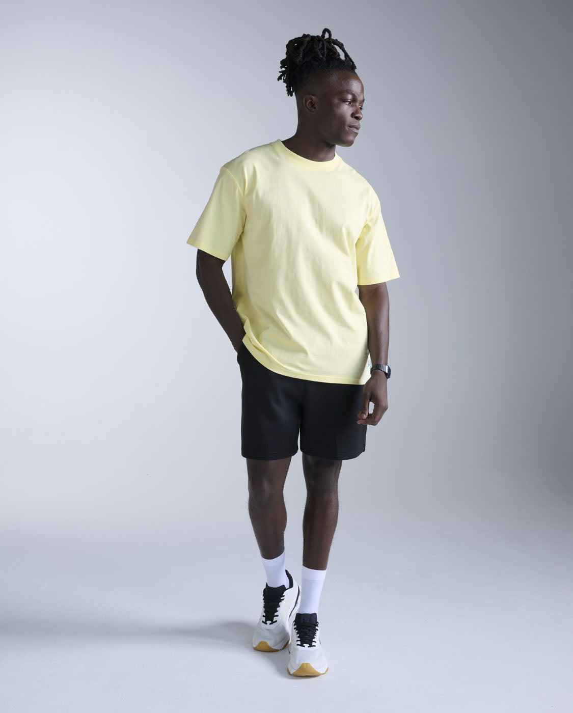 2xu-ez-oversized-organic-cotton-tee-t-shirt-uomo-gialla image 7