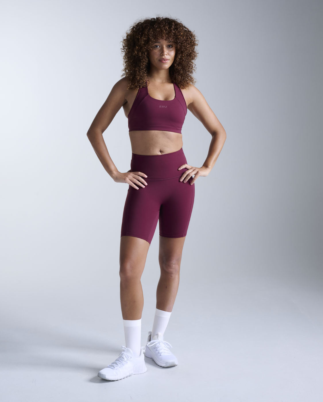 2xu-form-stash-hi-rise-6-compression-short-con-tasche-donna image 6