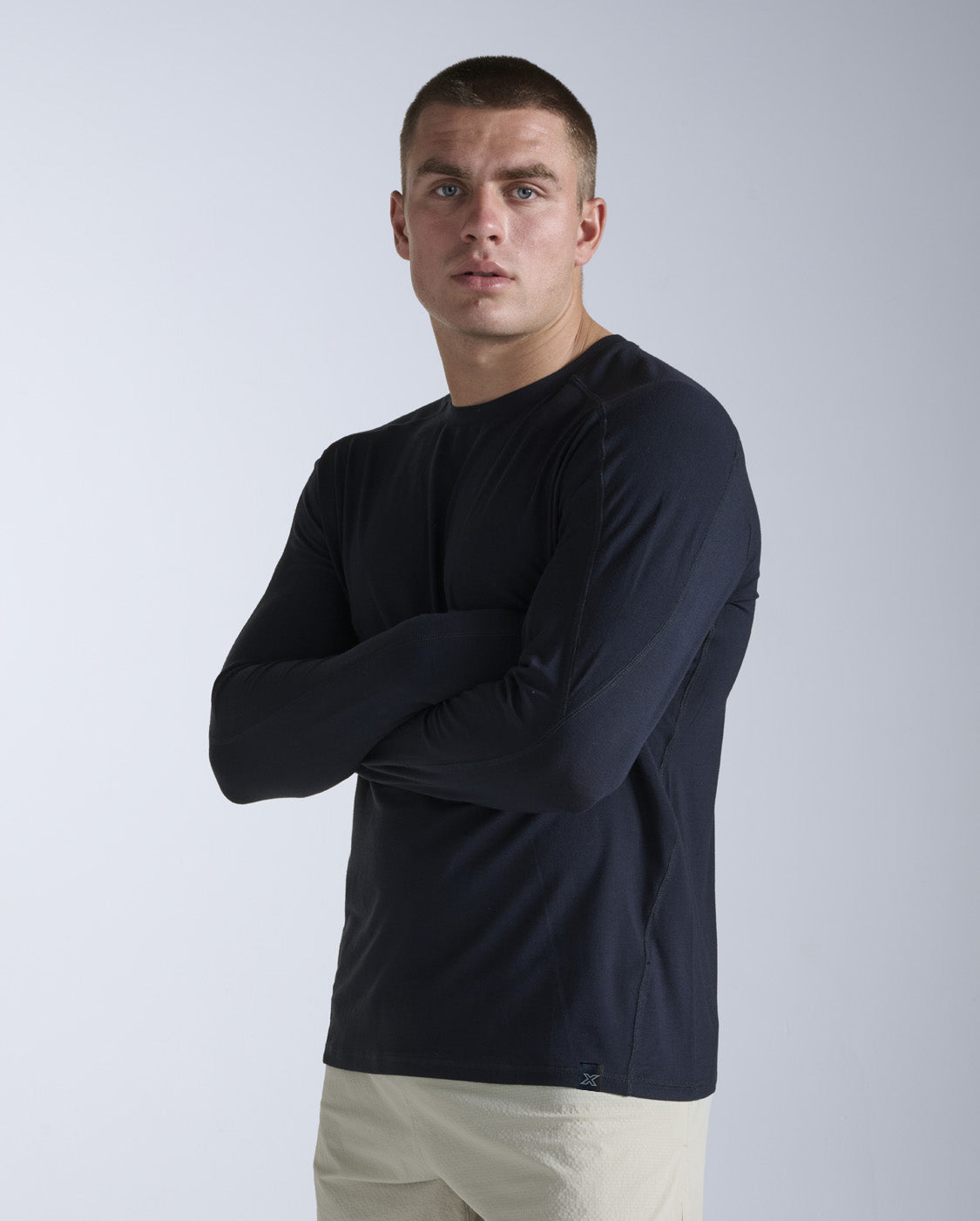 2xu-ignition-wool-long-sleeve-maglia-termica-uomo-nera image 2