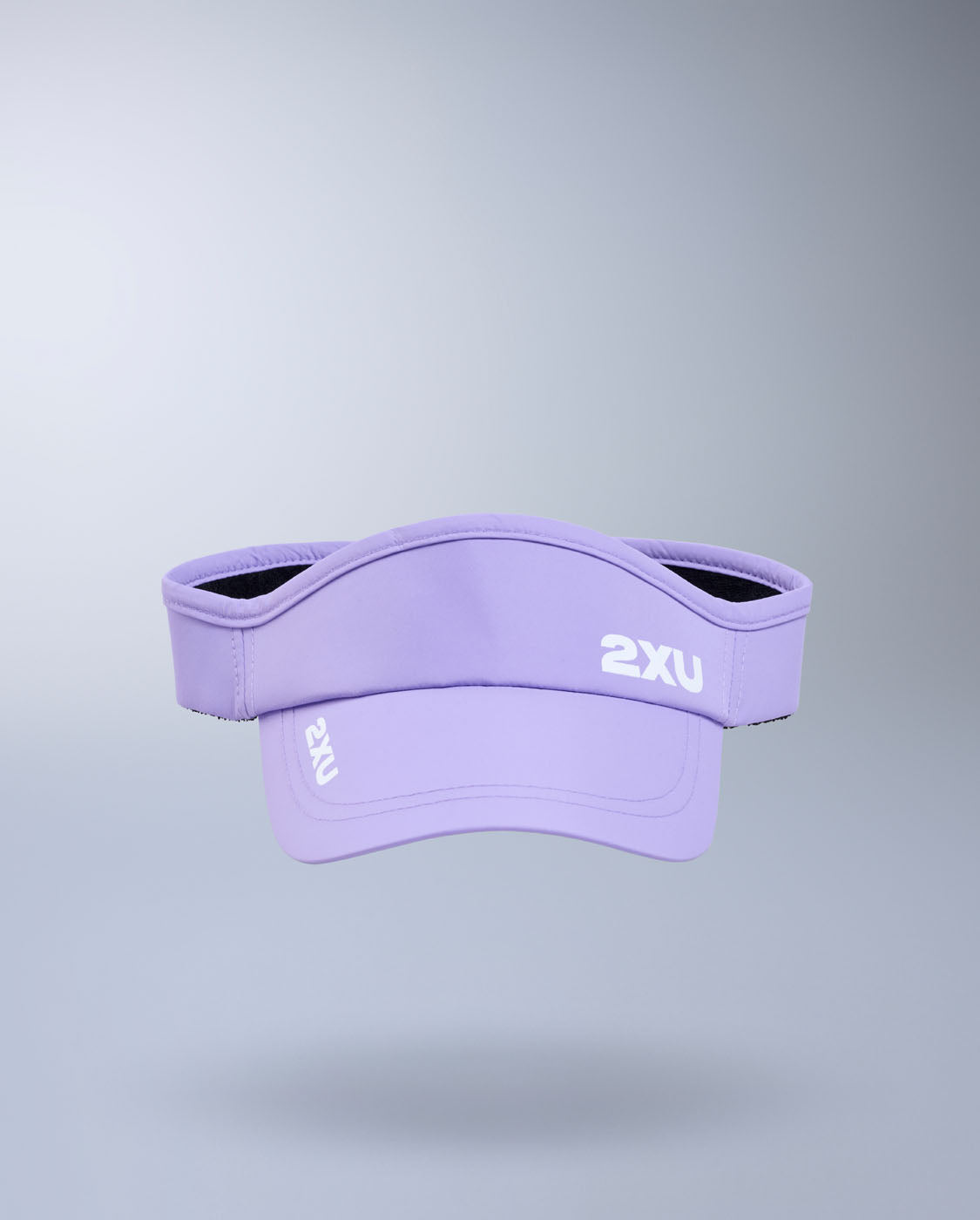 2xu-run-visor-viola-visiera-running-unisex image 2