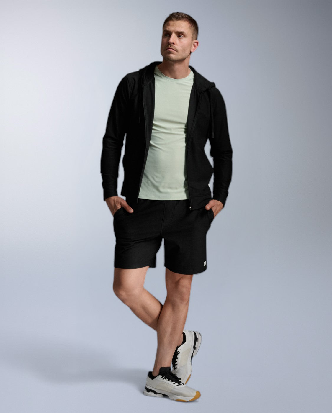 2xu-signature-felpa-con-cappuccio-zip-intera image 4