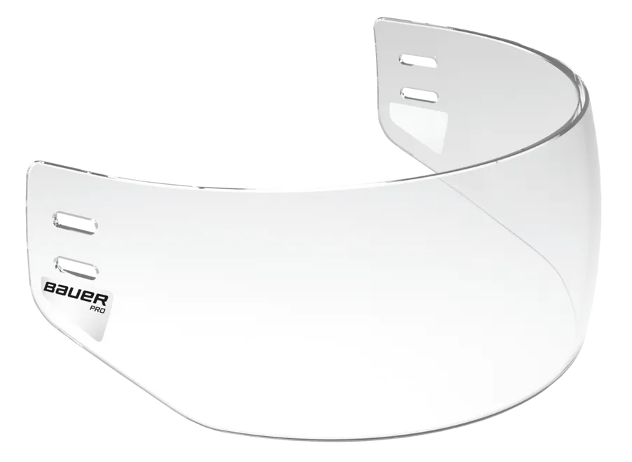 bauer-pro-straight-visor-visiera-hockey-trasparente image 1