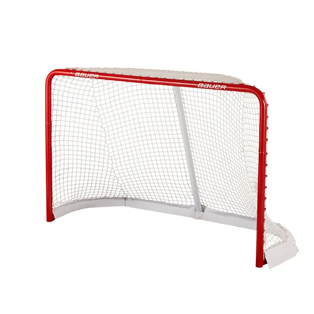 bauer-deluxe-official-pro-steel-goal-porta-hockey-6-x-4-in-acciaio image 1