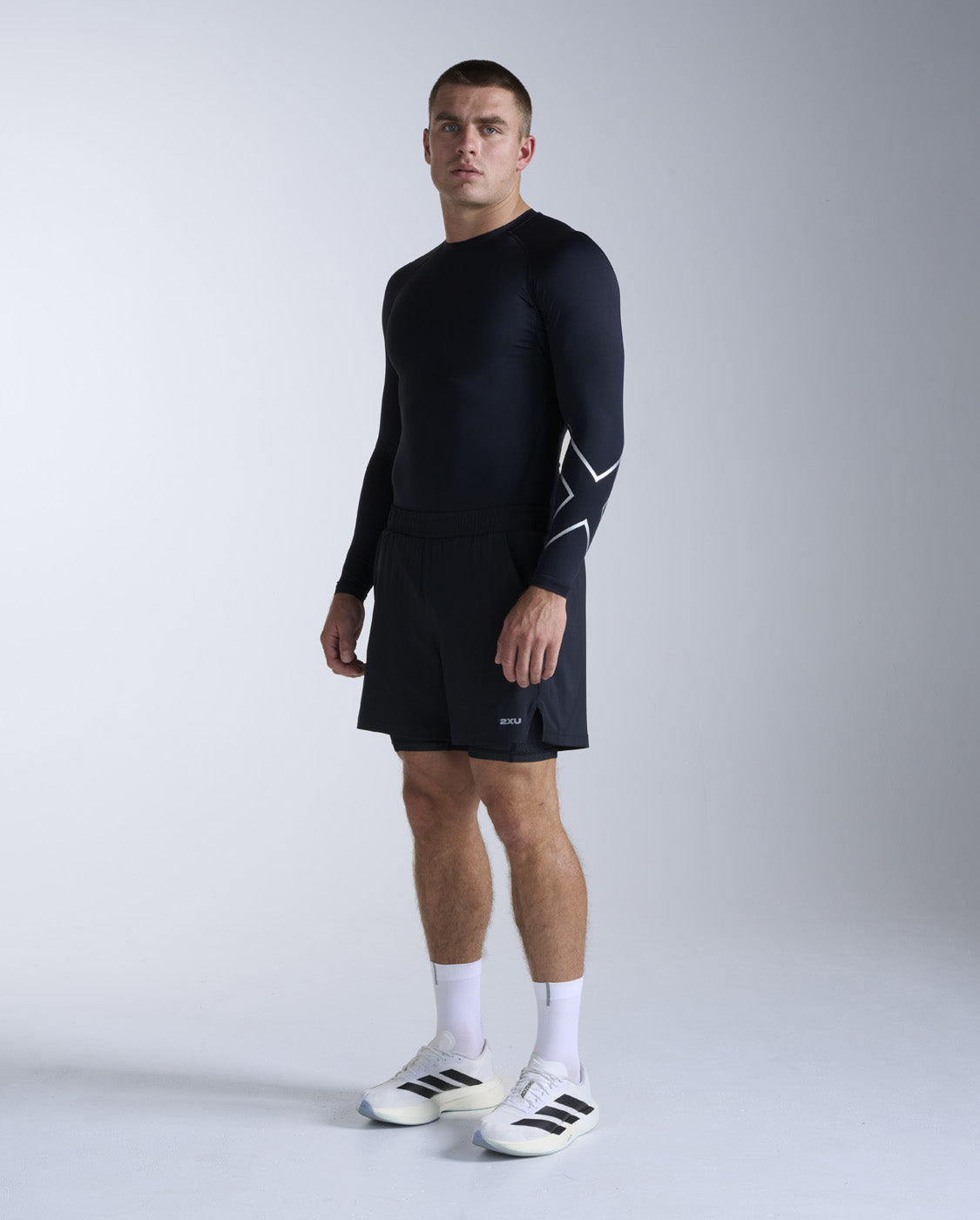 2xu-core-compression-maglia-manica-lunga-nera-2 image 7