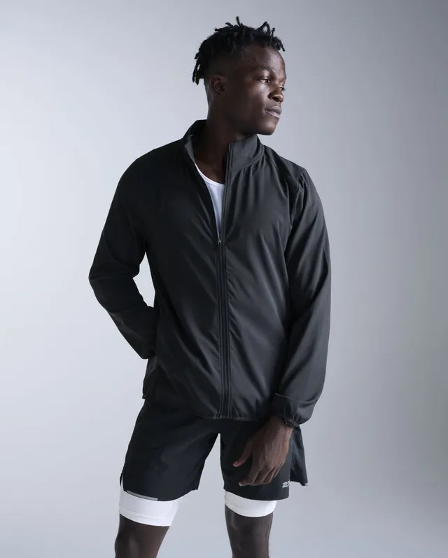 2xu-aero-jacket-giacca-running-uomo-nero image 1