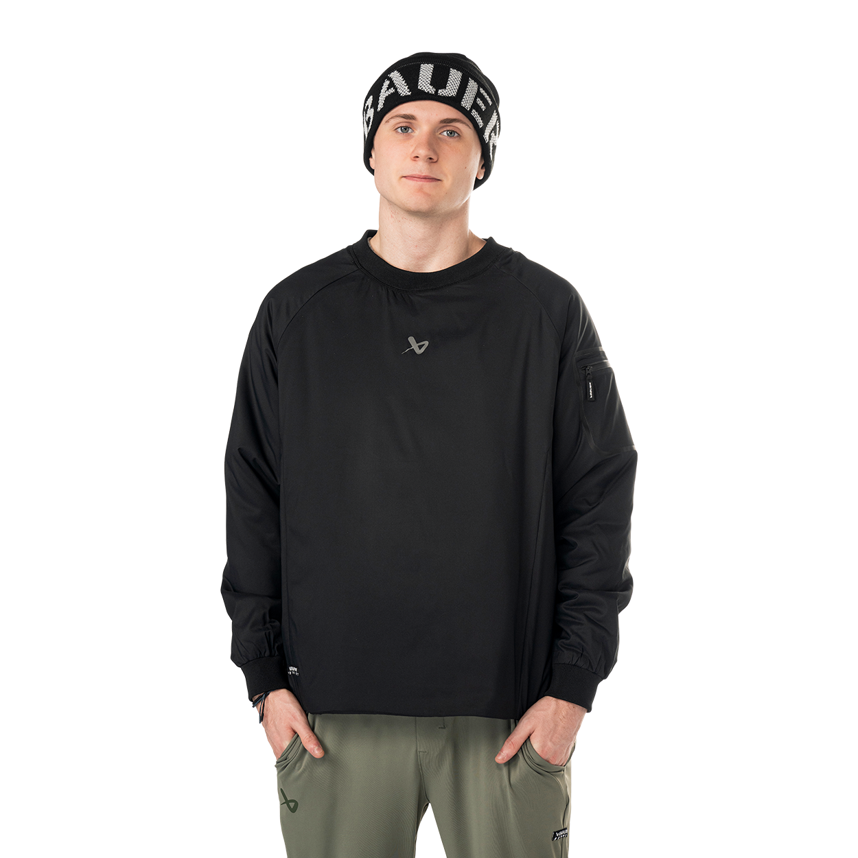 bauer-pond-crew-neck-felpa-senior image 2
