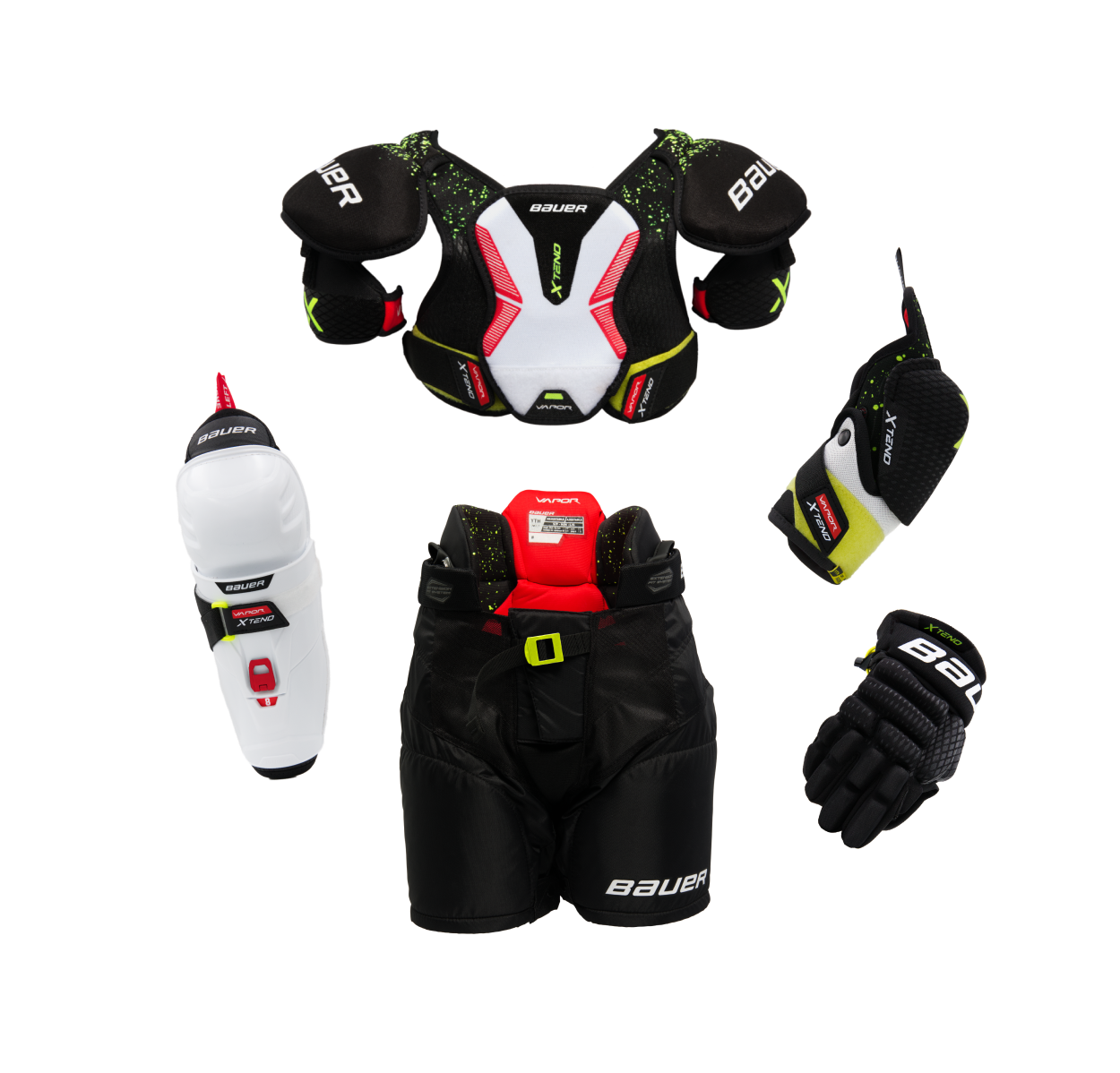 bauer-vapor-x-tend-kit-protettivo-hockey-bambino image 1