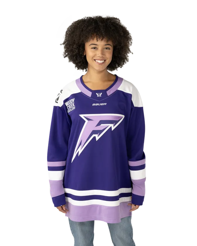 bauer-maglia-pwhl-minnesota-frost-home-replica-adulto image 1