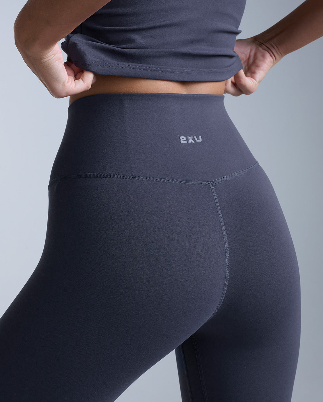 2xu-fluid-hi-rise-7-8-tights-donna-grigio-leggings-modellanti image 3
