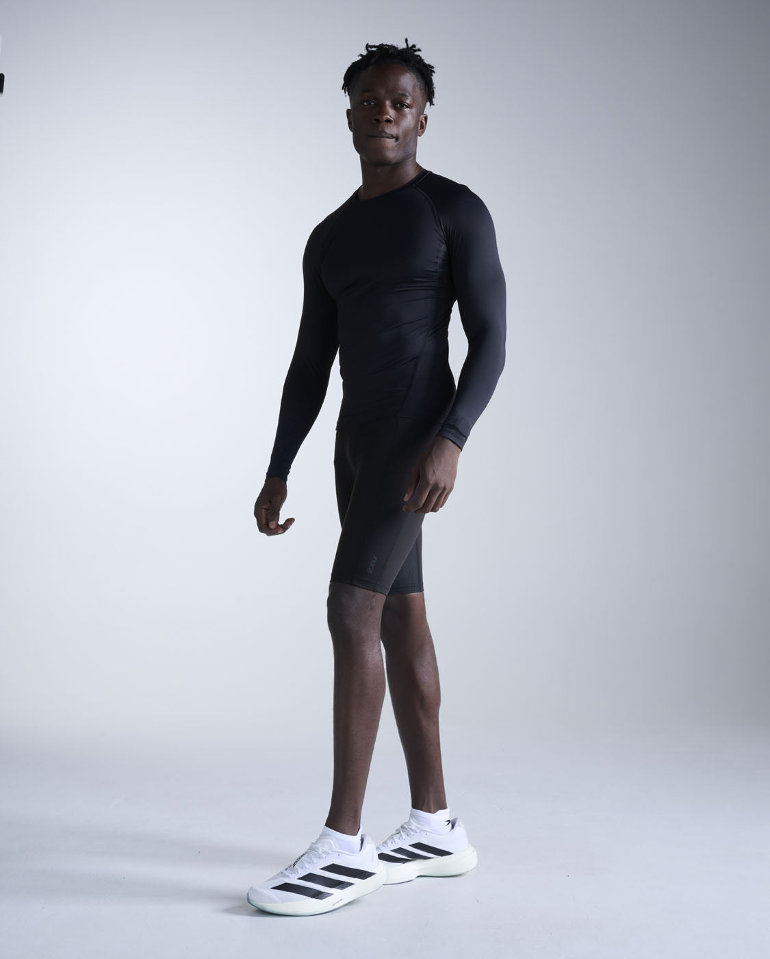 2xu-core-compression-maglia-manica-lunga-nero image 7
