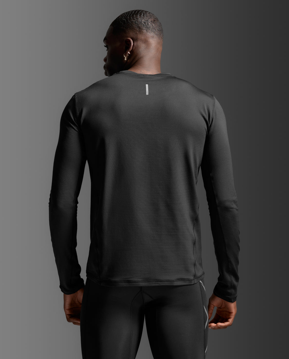 2xu-ignition-grid-base-layer-termico-nero-slim-fit image 2