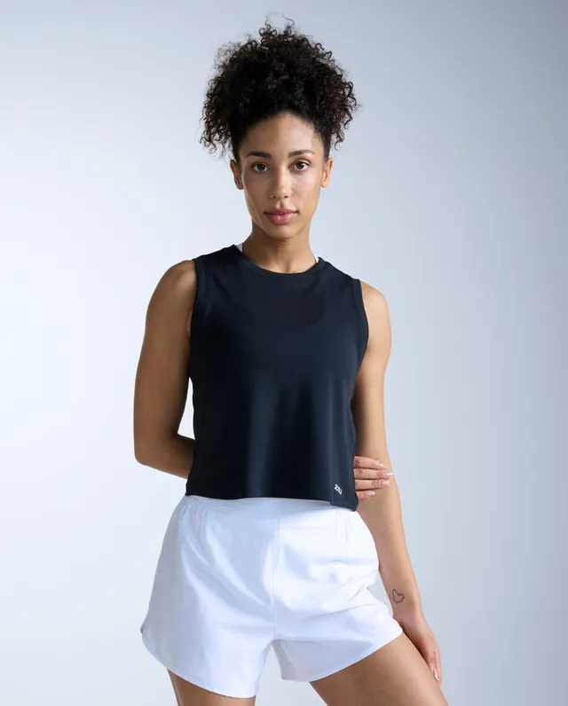 2xu-aero-mesh-crop-tank-donna-nero-slim image 1