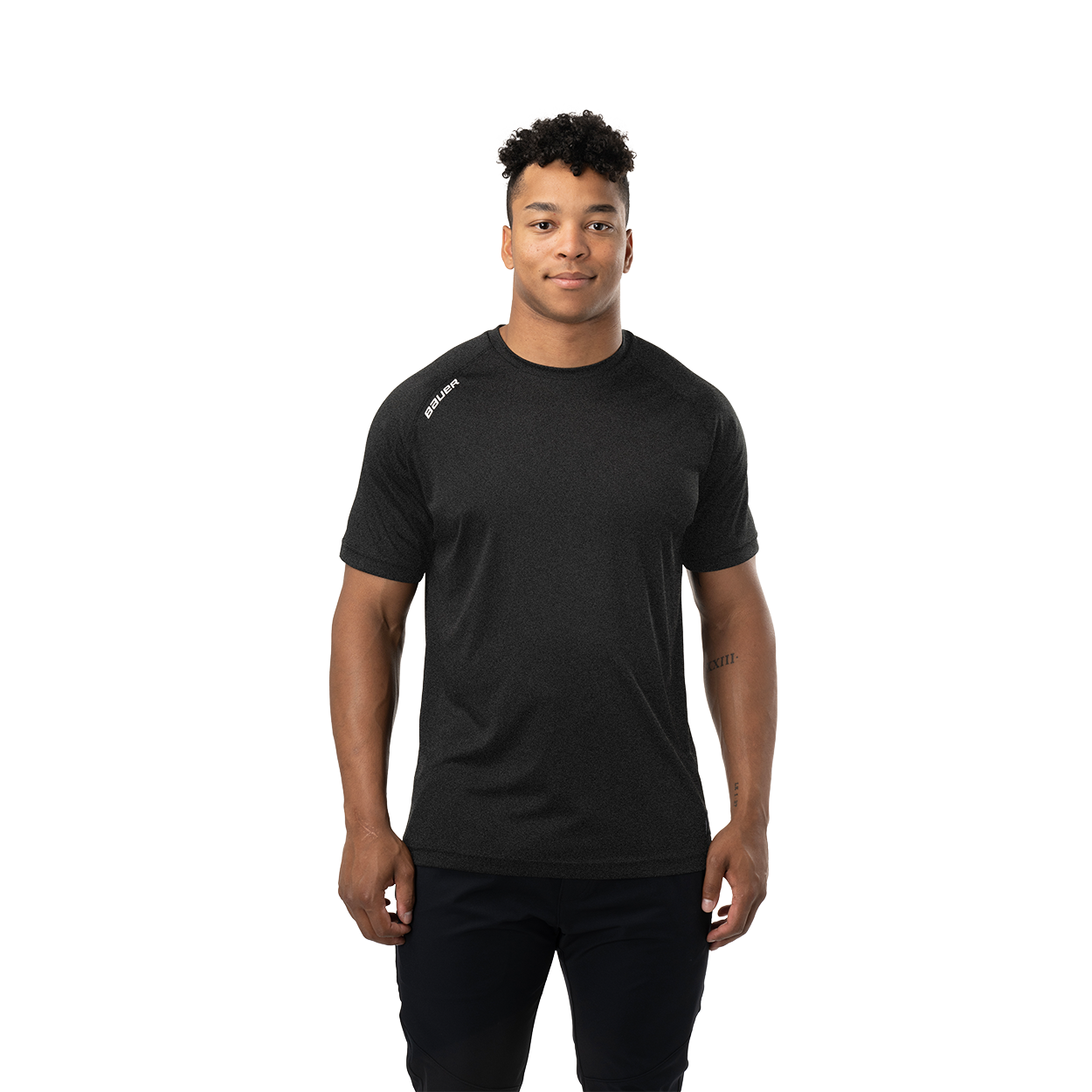 bauer-team-shortsleeve-tech-tee-senior-maglietta-training image 1