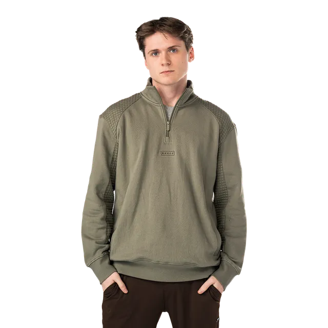 bauer-fireside-quilted-mezza-zip-senior-felpa-cotone image 1