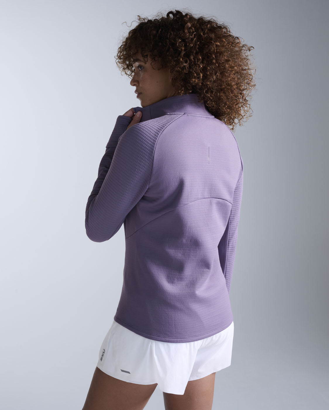 2xu-ignition-haptic-1-4-zip-mezza-zip-running-viola image 2
