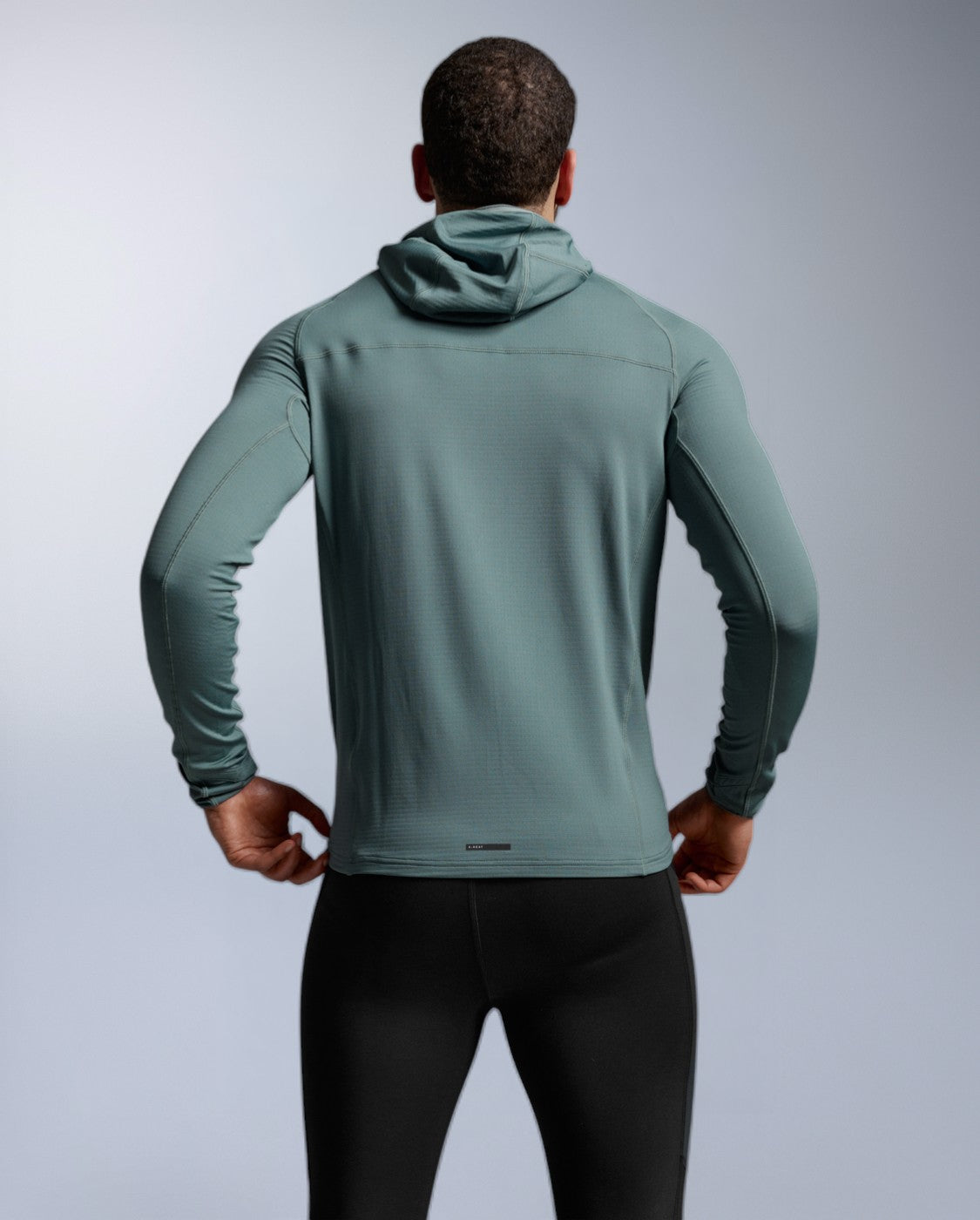 2xu-ignition-grid-1-2-zip-hoodie-uomo-felpa-termica-mezza-zip image 2