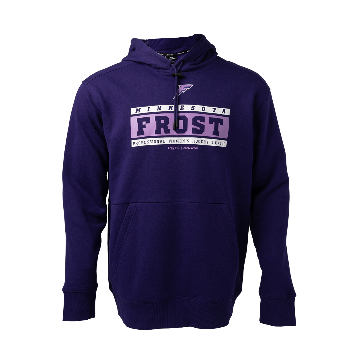 bauer-pwhl-ultimate-hoodie-senior-minnesota-felpa-con-cappuccio image 1