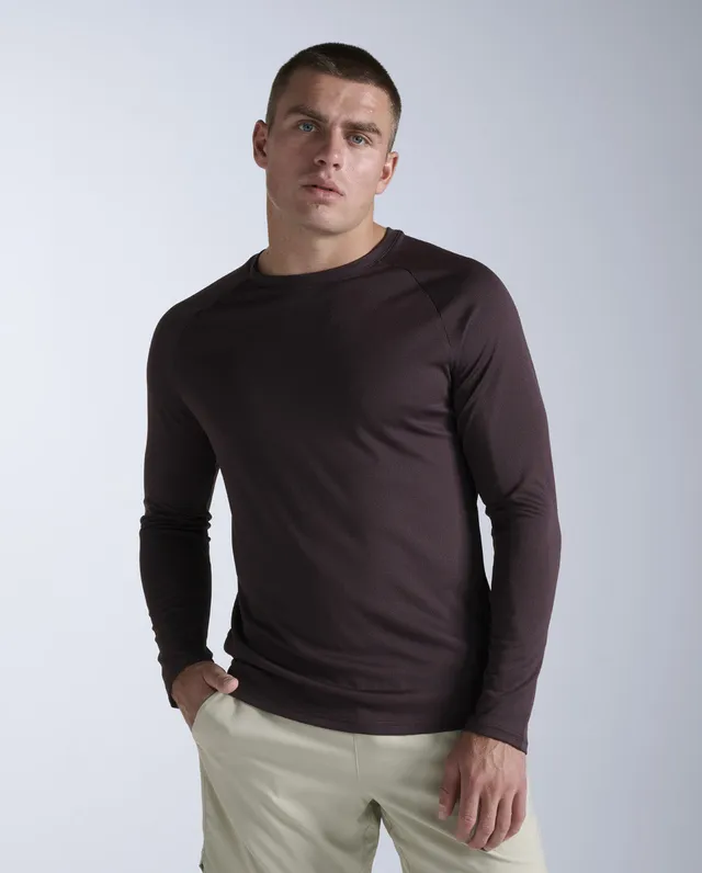 2xu-aero-long-sleeve-uomo-marrone image 1