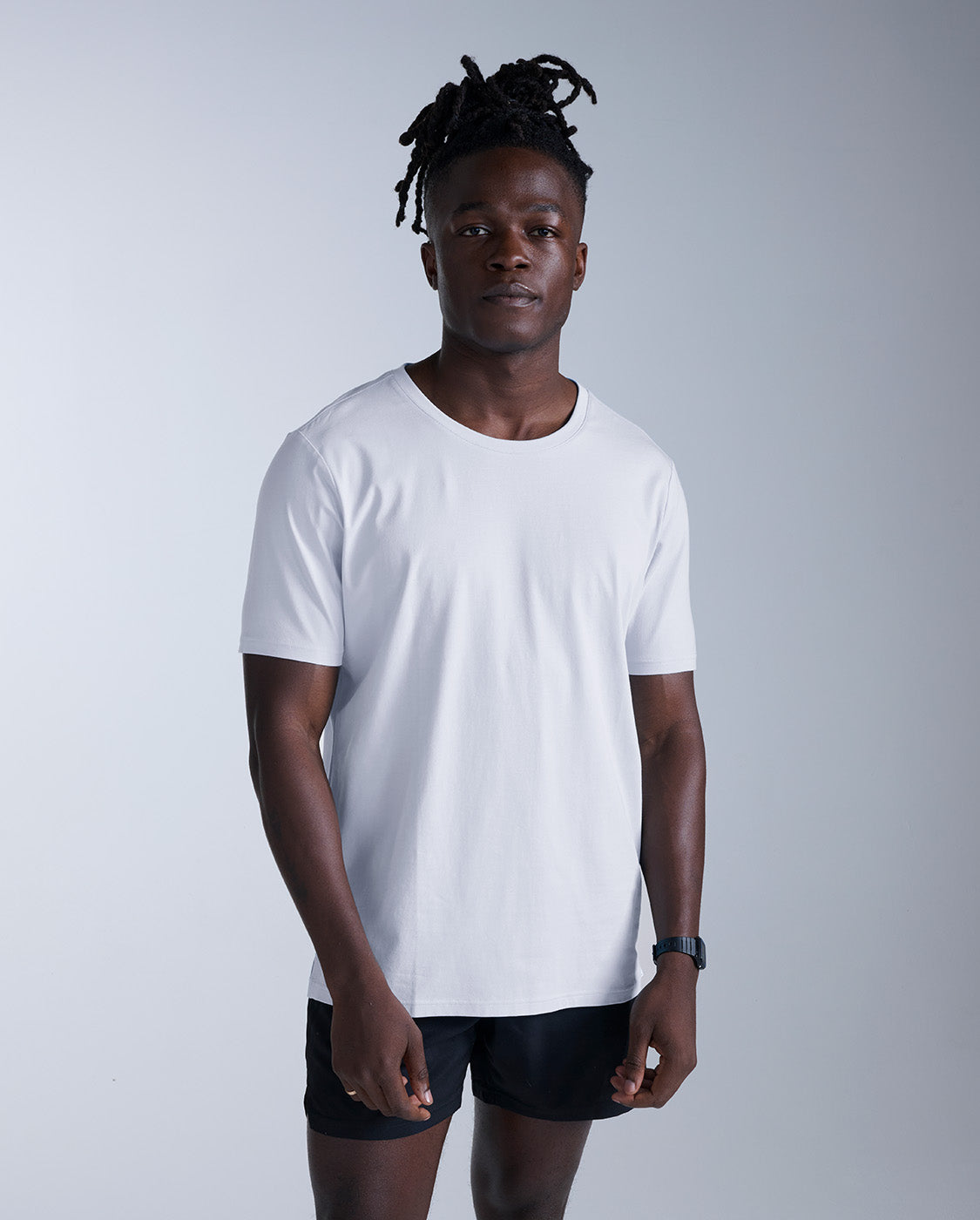 2xu-motion-cotton-flex-tee-uomo-t-shirt-training-bianca-regular image 1