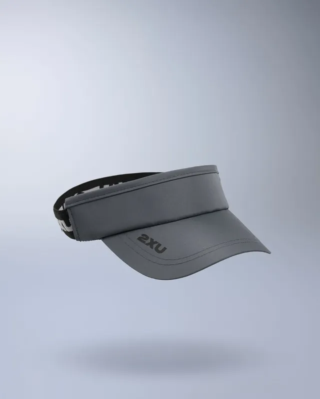 2xu-performance-visor-grigio-visiera-running-unisex image 1
