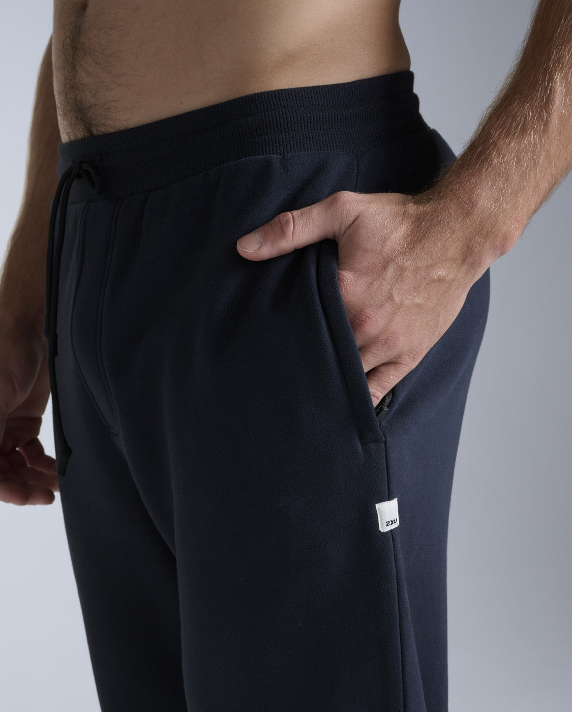 2xu-ez-straight-leg-organic-cotton-trackpants-nero-pantaloni-tuta-cotone-bio image 6