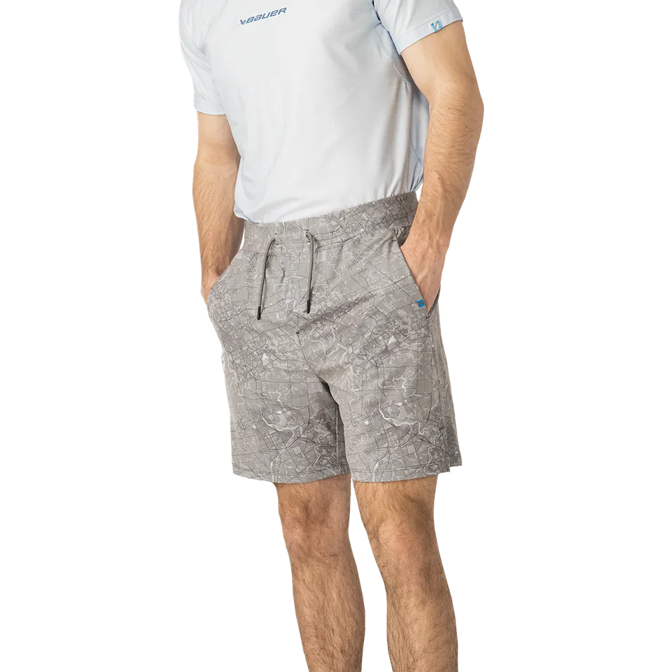 bauer-pregame-train-short-senior-pantaloncini-allenamento-idrorepellenti image 1