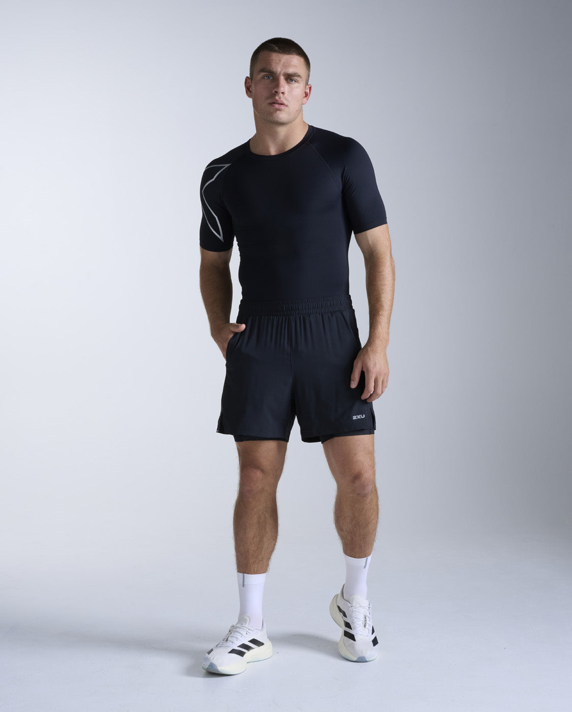 2xu-core-compression-maglia-manica-corta-uomo image 1