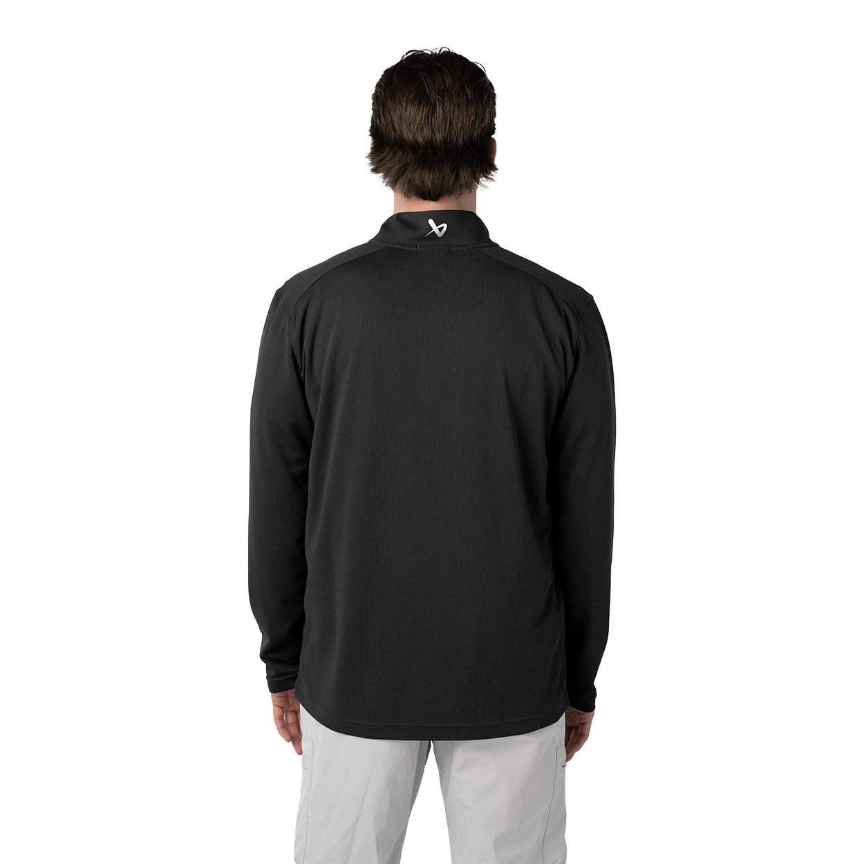 bauer-team-perf-felpa-quarter-zip-senior-con-inserti-riflettenti image 8