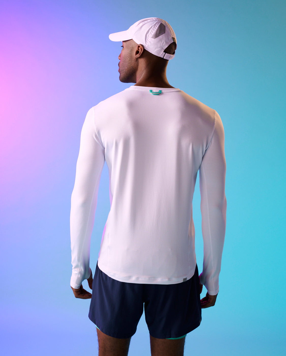 2xu-ignition-grid-maglia-termica-base-layer-bianco image 2