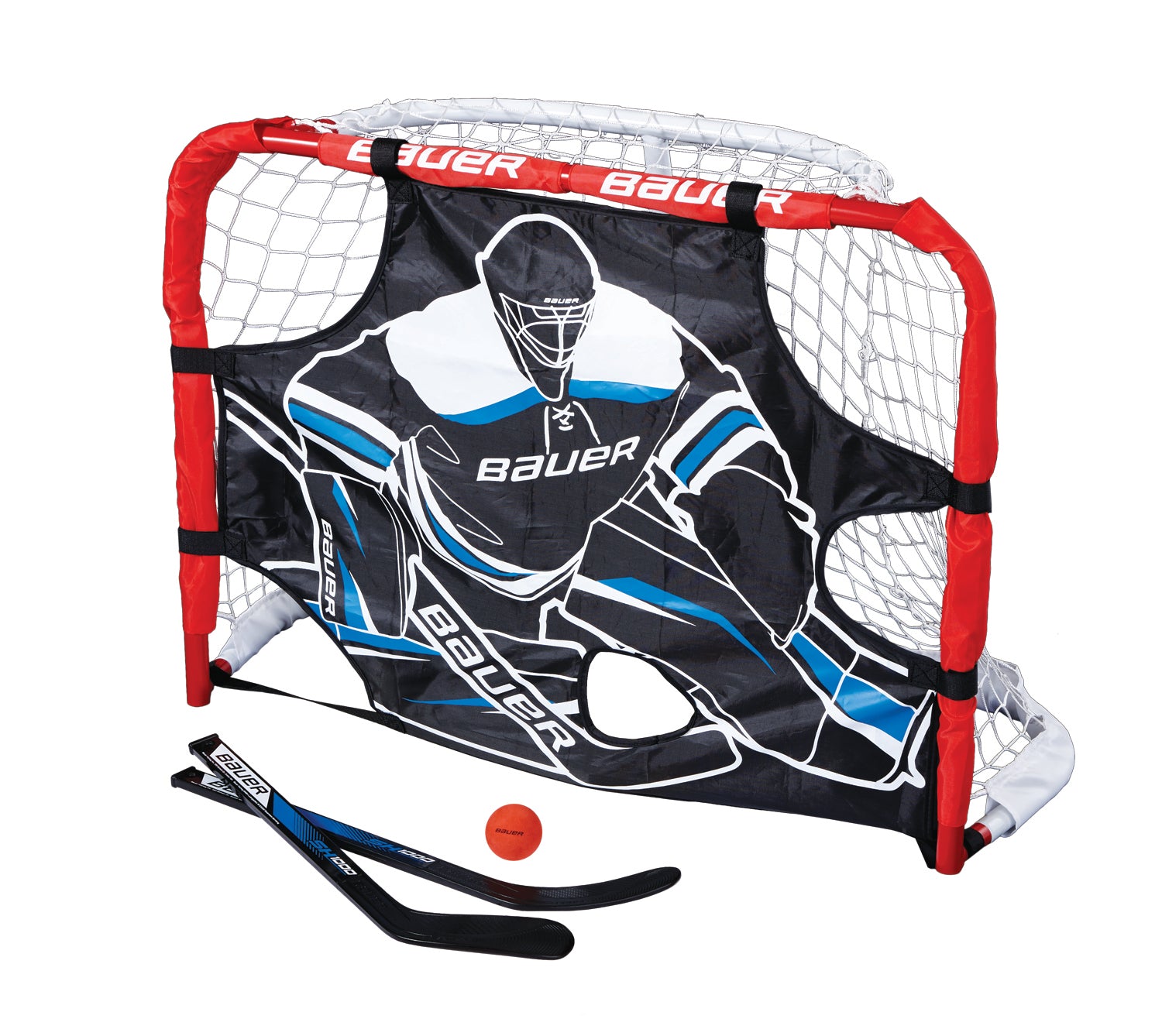 bauer-pro-set-mini-porta-da-hockey-su-ginocchio image 1