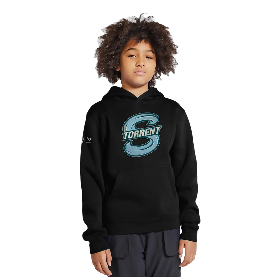 bauer-pwhl-ultimate-felpa-cappuccio-youth-seattle-torrent image 1