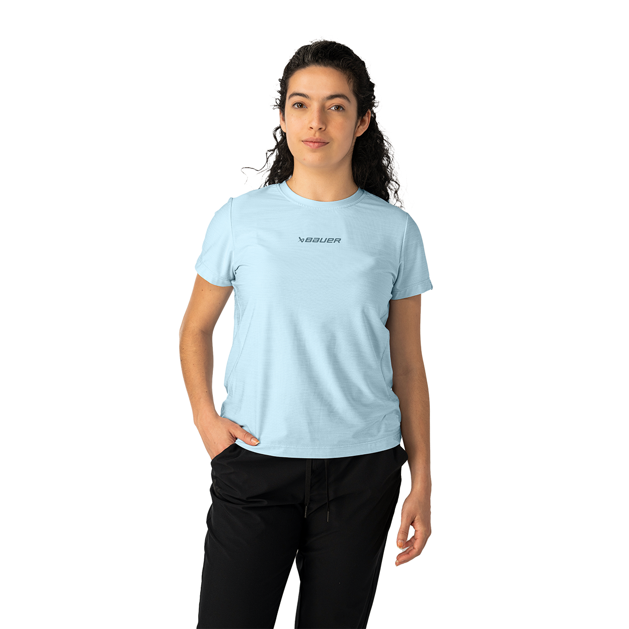 bauer-ice-to-gym-tech-tee-t-shirt-tecnica-donna image 1