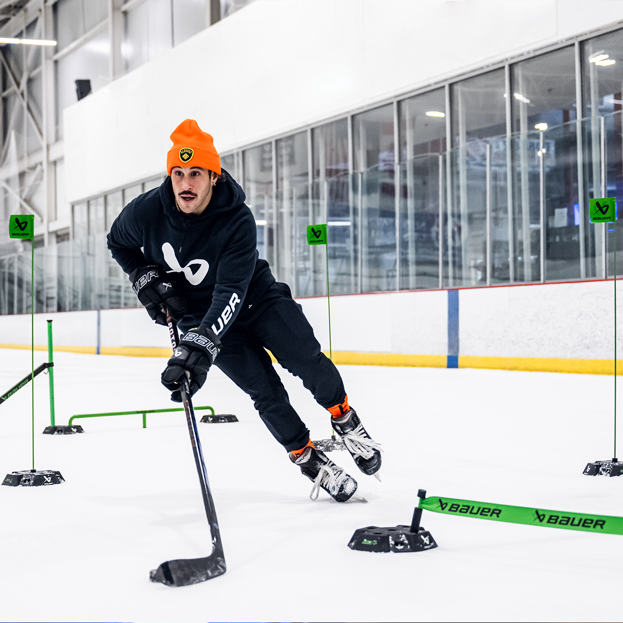 bauer-modular-training-center-palo-3-pack-pali-allenamento-agilit-e-stickhandlin image 2