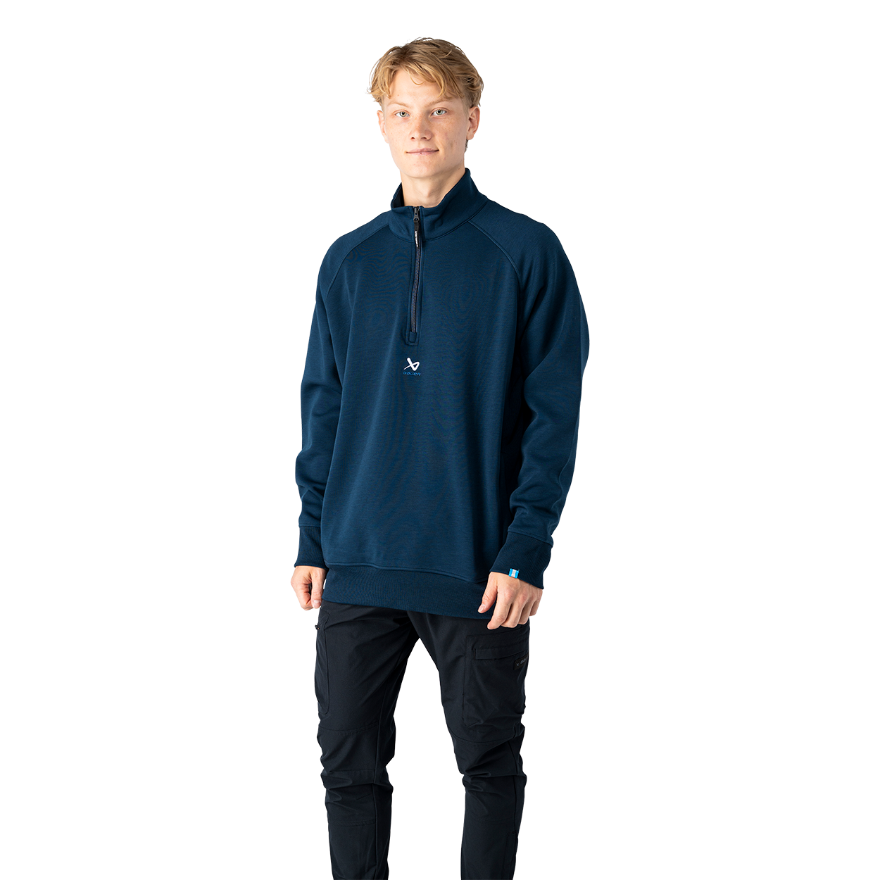 bauer-travel-quarter-zip-senior-felpa-hockey-mezza-zip image 1
