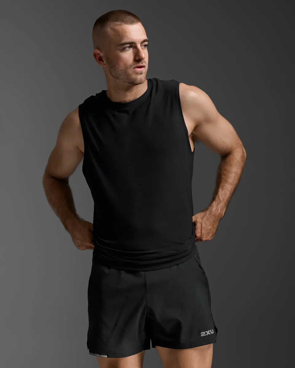 2xu-signature-tank-uomo-nero image 1