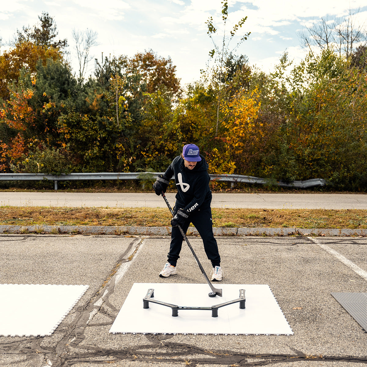 bauer-dryland-piastrelle-allenamento-stickhandling image 2