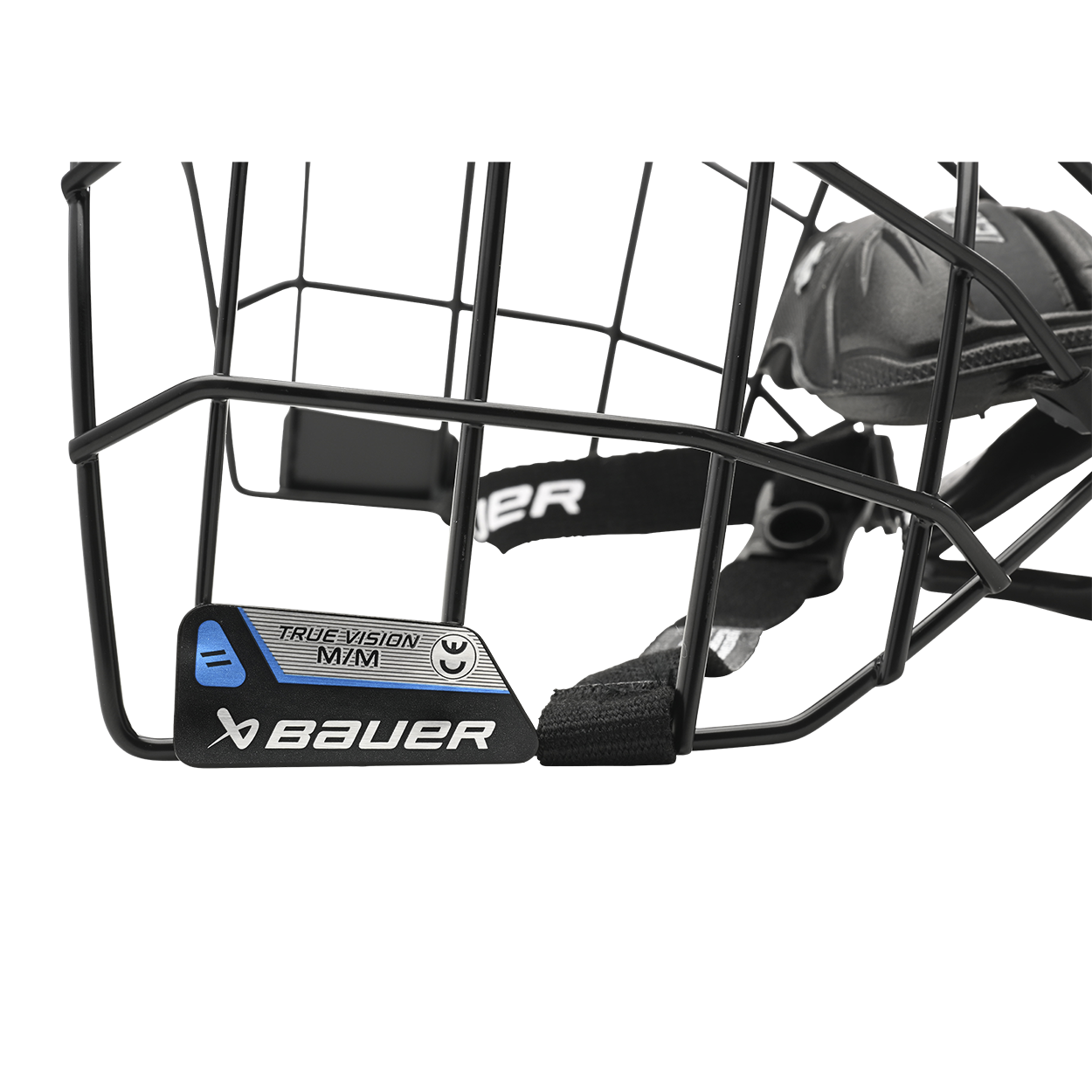 bauer-ii-facemask-griglia-hockey-acciaio-true-vision image 4