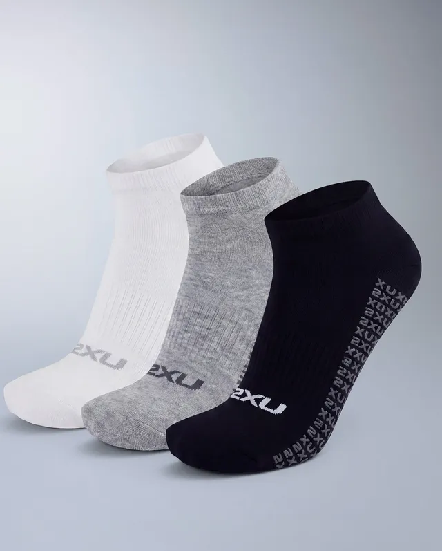 2xu-performance-ankle-grip-socks-3-pack-calzini-grip-alla-caviglia image 1