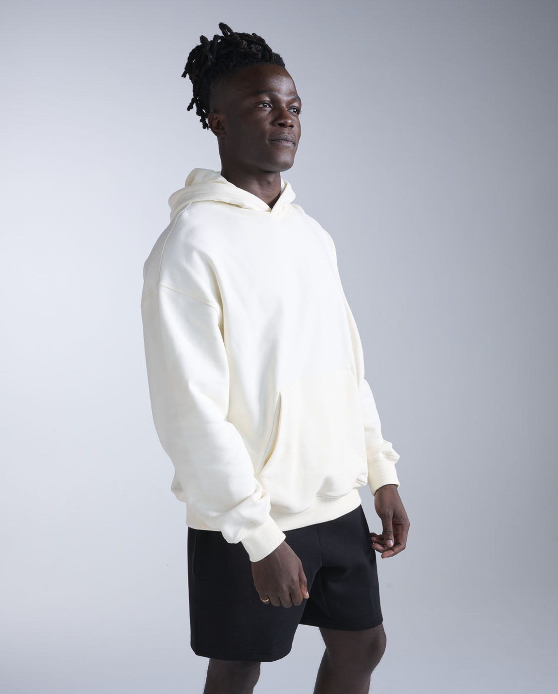 2xu-ez-felpa-con-cappuccio-oversize-in-cotone-organico image 2