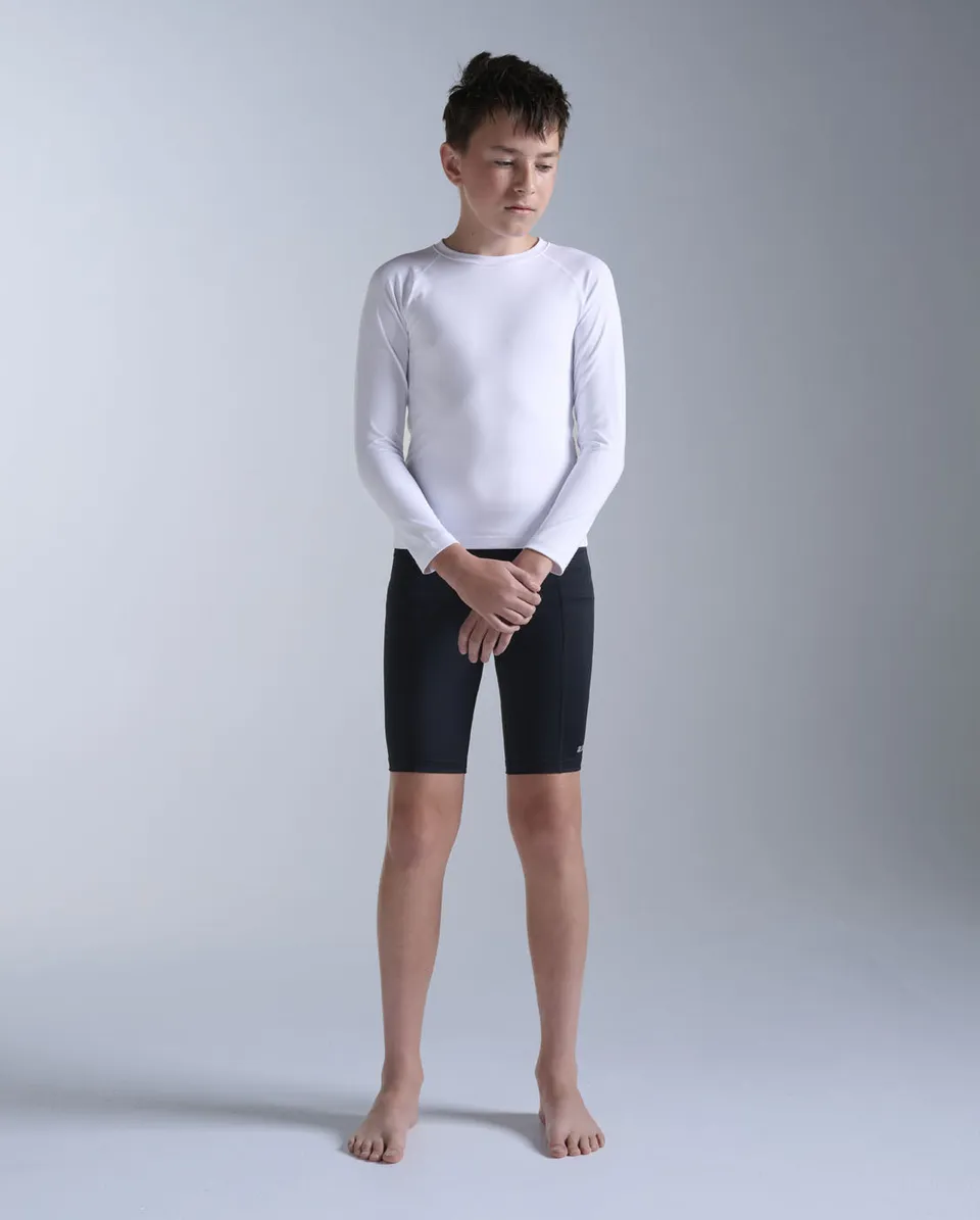 2xu-core-youth-compression-manica-lunga-bambini image 1