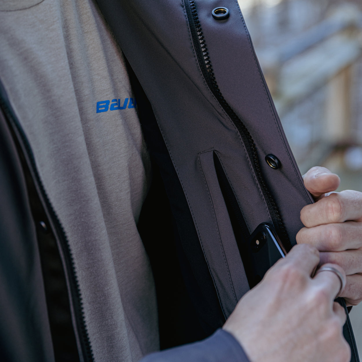 bauer-team-travel-coat-senior-giacca-invernale-hockey image 3