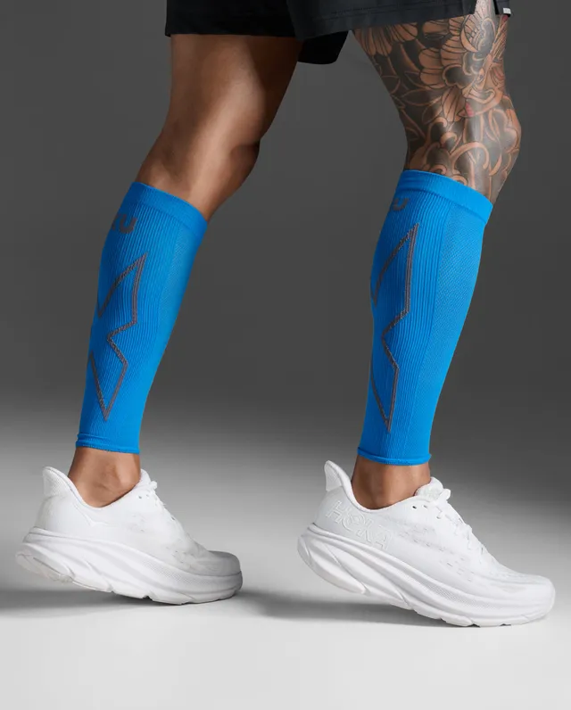 2xu-x-compression-calf-sleeves-gambaletti-a-compressione-uomo-blu image 1