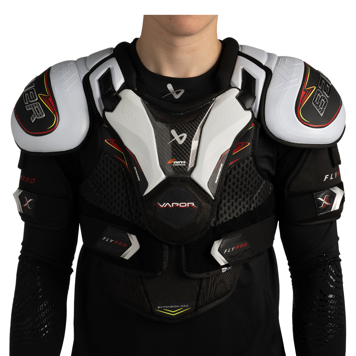 bauer-vapor-flypro-paraspalle-hockey-su-ghiaccio-senior image 1