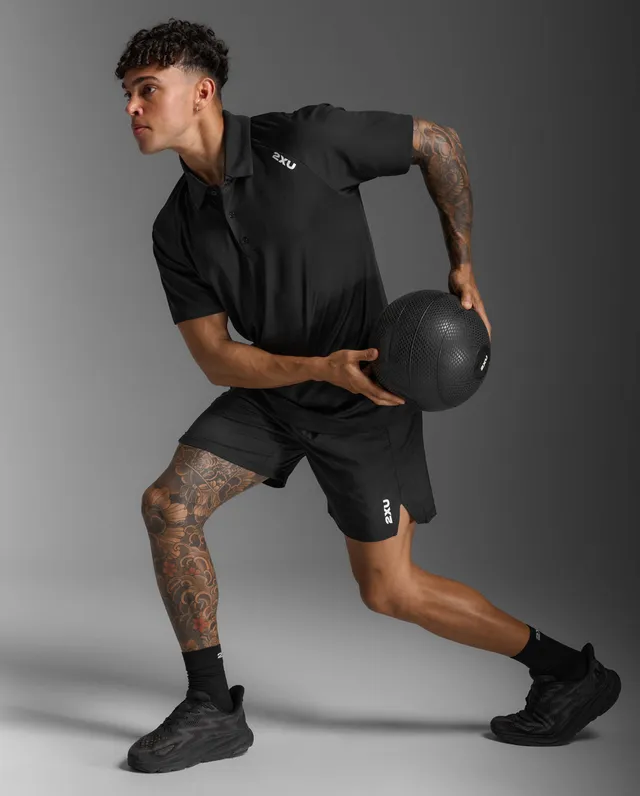 2xu-aspire-polo-uomo-nero image 1