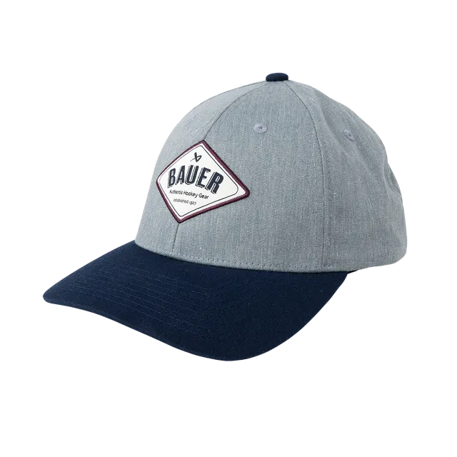 bauer-diamond-twill-snapback-cappello-bicolore image 1