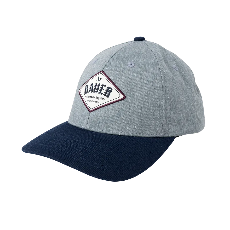 bauer-diamond-twill-snapback-cappello-bicolore image 1