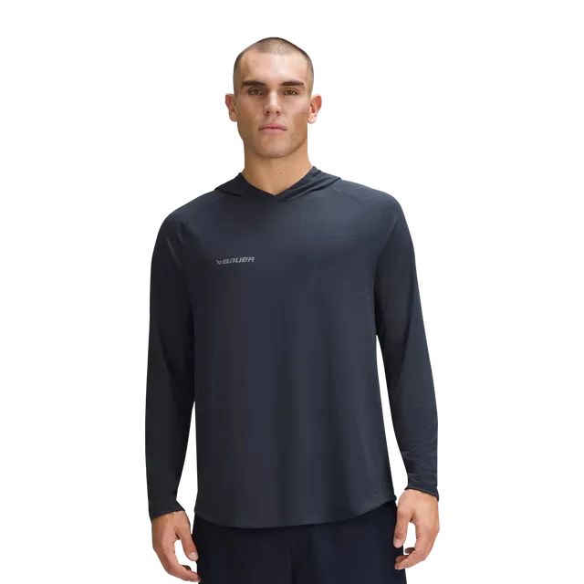 bauer-x-lululemon-license-to-train-felpa-hoodie-uomo-allenamento-antiodore image 1